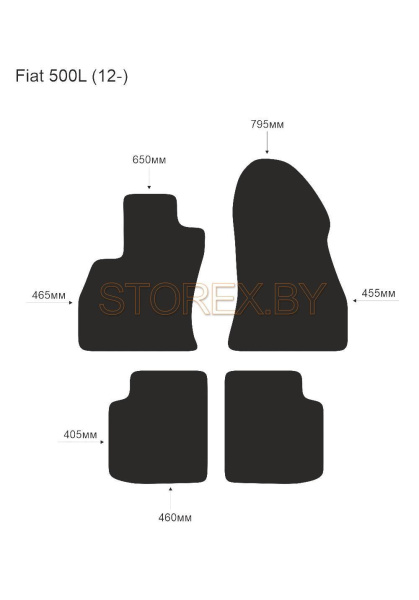 Fiat 500L (12-) copy