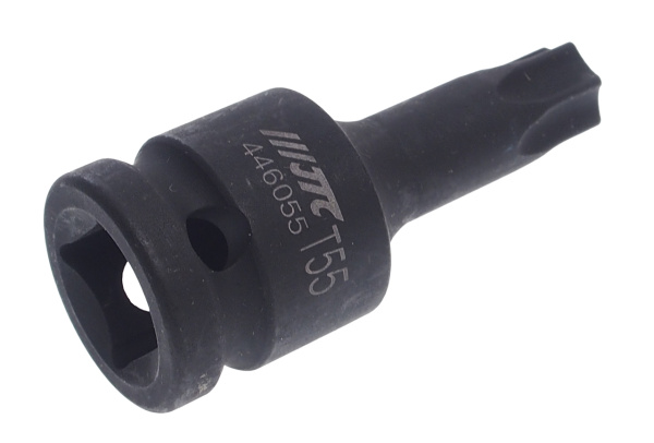 Головка торцевая ударная JTC-446055 (1/2", TORX, T55, d=25 мм, L=60 мм)