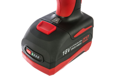 Гайковерт аккумуляторный ударный MIGHTY SEVEN DW-18502, 1/2", 1220 Нм, 18 В