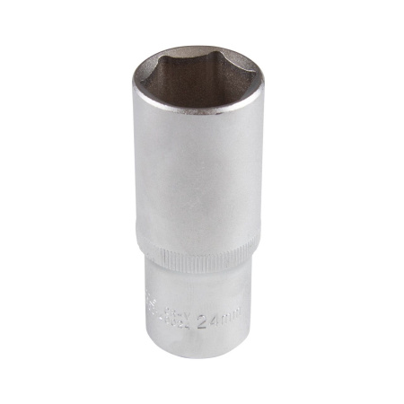 Головка торцевая глубокая шестигранная 1/2" 24 мм AFFIX AF00140024