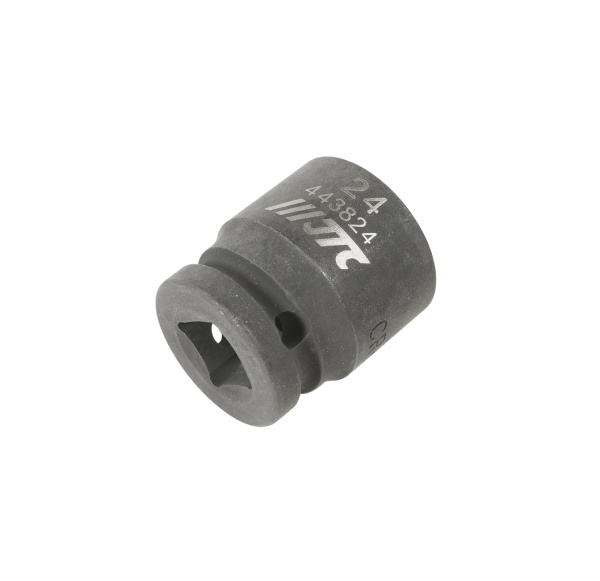 Головка торцевая ударная JTC-443824 (1/2", 24 мм, L=38 мм)