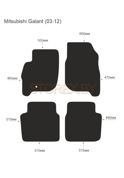 Mitsubishi Galant (03-12) copy