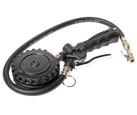Манометр шинный многофункциональный JTC-4058 (до 170PSI, 12 Bar)