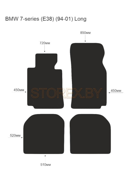 BMW 7-series (E38) (94-01) Long copy