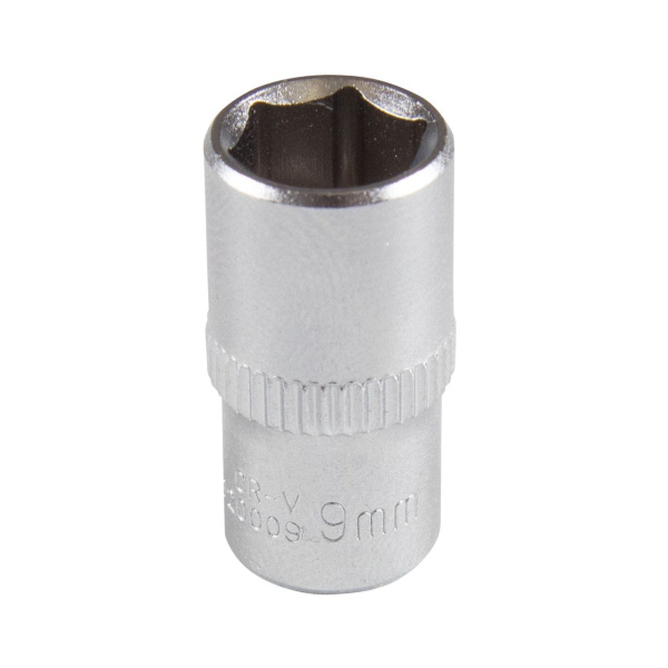 Головка торцевая стандартная шестигранная 1/4" 9 мм AFFIX AF00020009