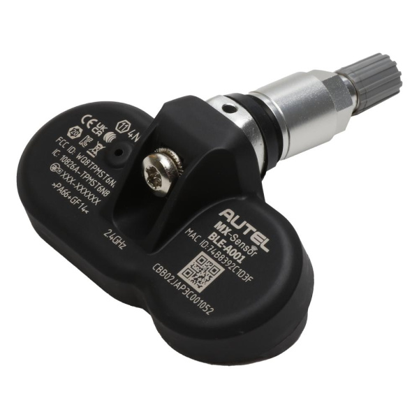 Датчик TPMS Autel MX BLE-A001 Bluetooth, зажимной, программ., универс., металл, серебро