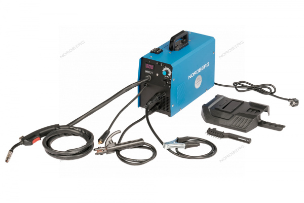 Аппарат сварочный инверторный MIG/TIG/MMA NORDBERG WMI121 (220 В)