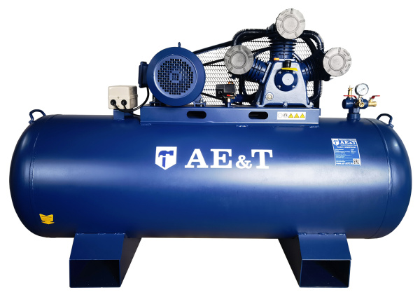 Компрессор поршневой AE&T TK-500-7.5, ресивер 500л, производительность 860л/мин, 380В
