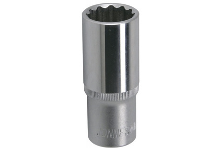 Головка торцевая глубокая S04HD4728, 12-гранная, 1/2"DR, 28 мм
