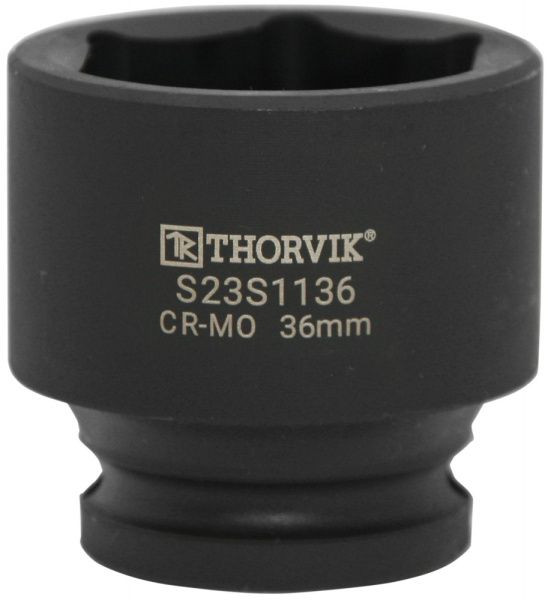 Головка торцевая ударная Thorvik S23S1136 (1/2"DR, 36 мм)
