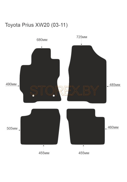 Toyota Prius XW20 (03-11) copy