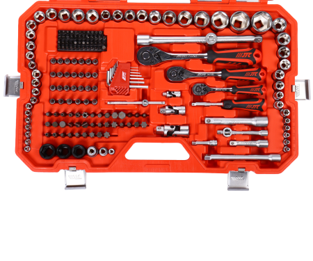 Набор инструментов 1/4" & 3/8 & 1/2" 6-гранный (в кейсе) 219 предметов JTC-H219C