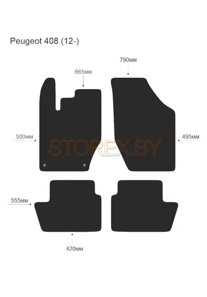 Peugeot 408 (12-) copy