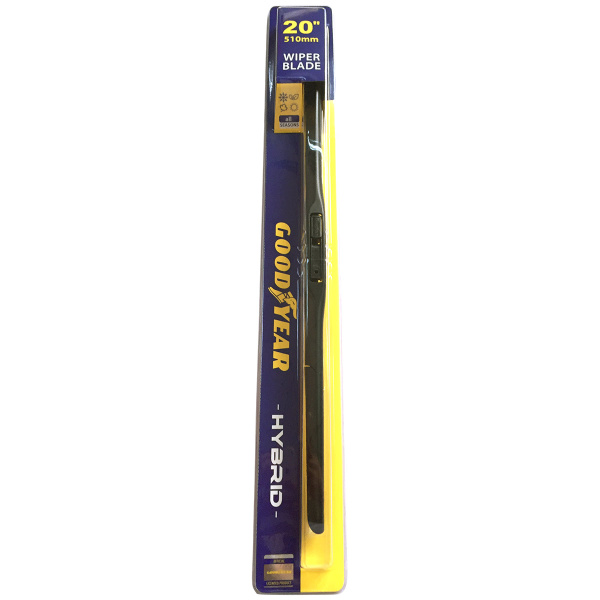 Гибридная щетка стеклоочистителя Goodyear HYBRID 21"/53 cm всесезонная