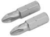 Набор вставок (бит) торцевых 1/4" Pozidriv PZ1 25 мм 2 предмета TOLSEN TT20217