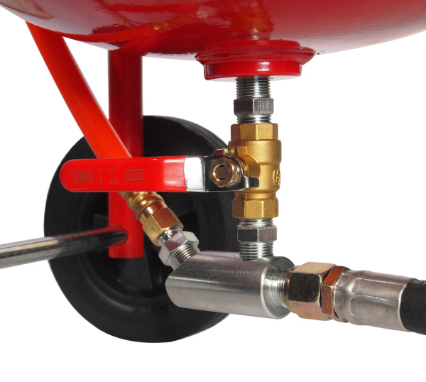 Аппарат пескоструйный JTC-5324 (38 л, шланг 1/2", 250PSI)