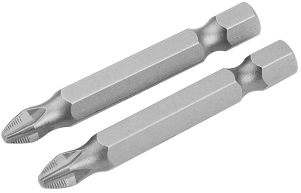 Набор вставок (бит) торцевых 1/4" Phillips PH2 50 мм 2 предмета TOLSEN TT20313