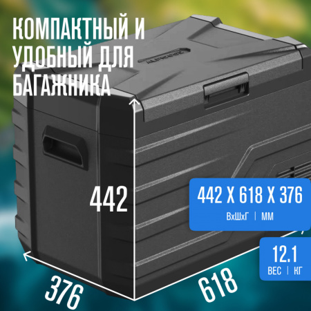 Автохолодильник Alpicool NL40 (12/24)