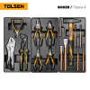 Набор инструментов "BOXER" в черной тележке TOLSEN TT85415 (157 предметов)