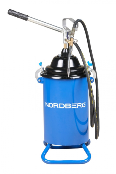 NORDBERG установка N5012 для раздачи густой смазки ручная, 12 л