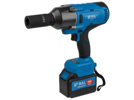 Аккум. ударный гайковерт BULL SC 1801 в чем. XLTpro БЕСЩЕТ., 18 В, 1000 Н*м, 3/4", 1х6 А*ч, з/у 4 А