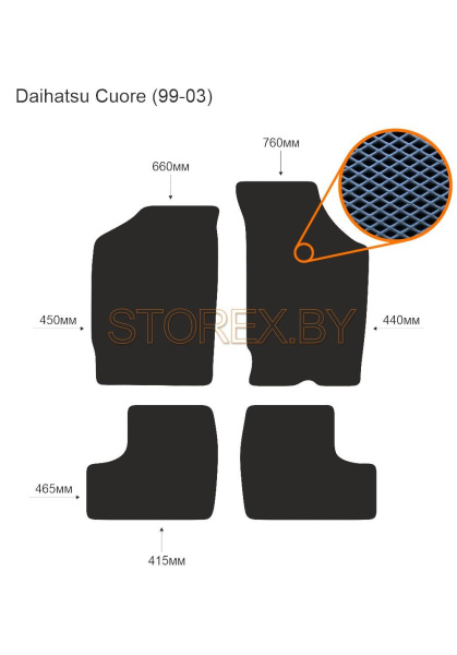 Daihatsu Cuore (99-03) copy
