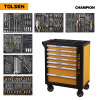Набор инструментов "CHAMPION" в черной тележке TOLSEN TT85416 (239 предметов)