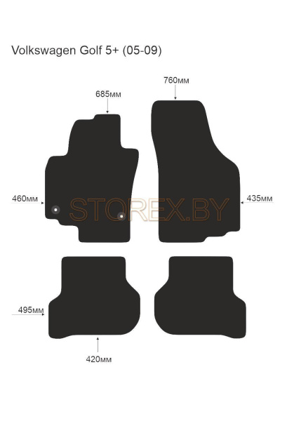 Volkswagen Golf 5+ (05-09) copy