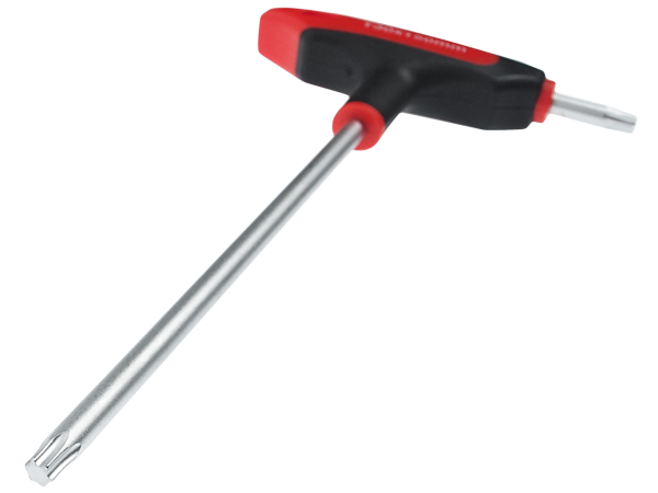 Ключ TORX Т-образный T30H с отверстием JTC-784830