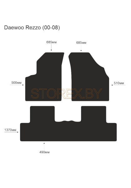 Daewoo Rezzo (00-08) copy