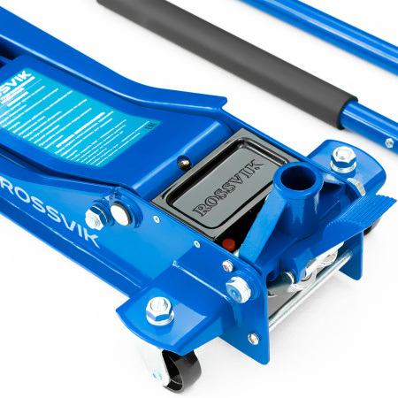 Домкрат подкатной ROSSVIK V3 LOW PROFILE TH32505B (с педалью, г/п 3,0 т, 75-505 мм)