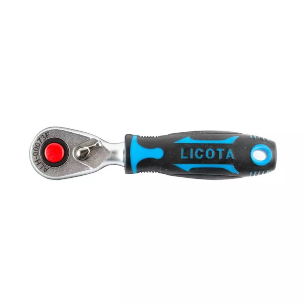 Трещотка короткая Licota ALH-00073F (48 зубов, 3/8")