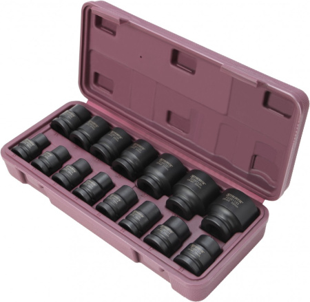 Набор головок торцевых ударных Thorvik S23S1115S (1/2"DR, 10-32 мм, 15 предметов)