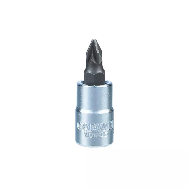 Головка торцевая с вставкой GARWIN PRO V01PZ1 (1/4", PZ1)