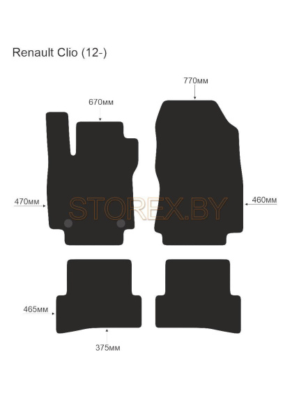 Renault Clio (12-) copy