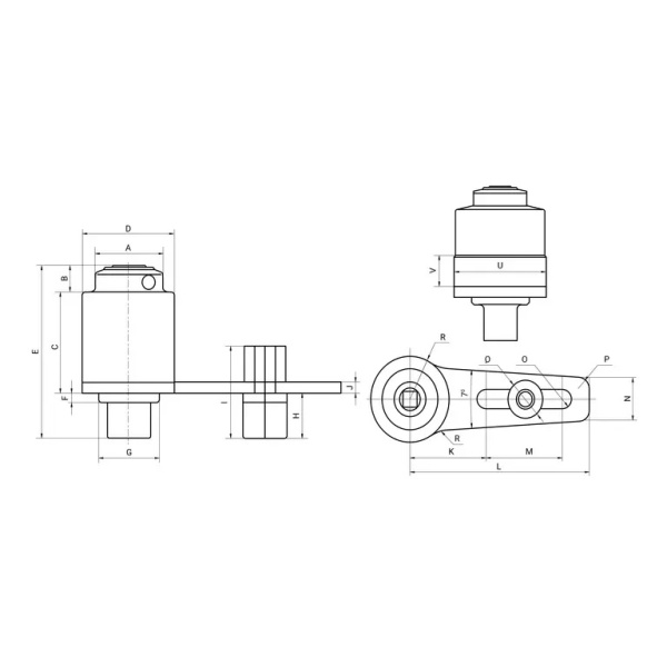 Усилитель крутящего момента ручной с опорой на головку GARWIN PRO 520205-10000 (1:29, 10000 Нм)