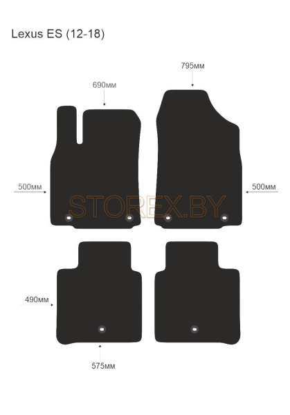 Lexus ES (12-18) copy