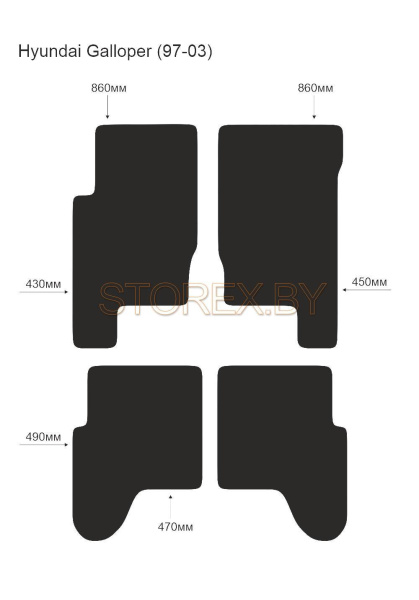 Hyundai Galloper (97-03) copy