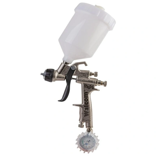 Краскопульт SLIM XLIGHT HTE для грунтов и красок, верхний пластиковый бачок, сопло 1,3мм