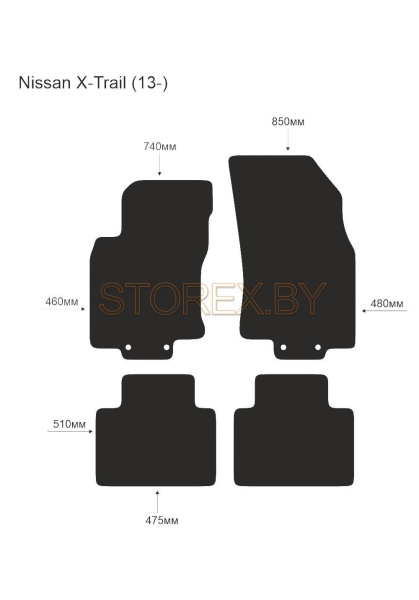 Nissan X-Trail (13-) copy