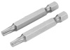 Набор вставок (бит) торцевых 1/4" Torx T25 50 мм 2 предмета TOLSEN TT20324
