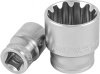 Головка торцевая SUPER TECH 1/2"DR, 16 мм, 5/8", E20