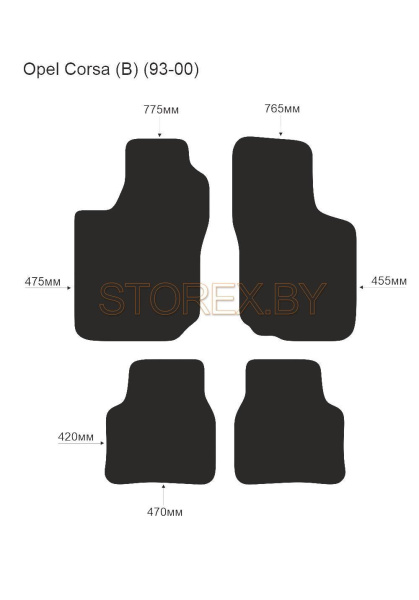 Opel Corsa (В) (93-00) copy