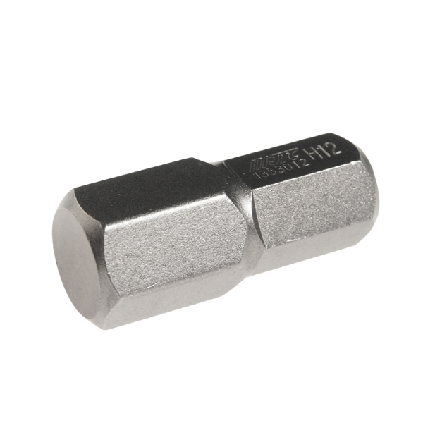 Бита HEX 6-ти гранная JTC-1353012 (H12х30 мм, 10 мм, S2)