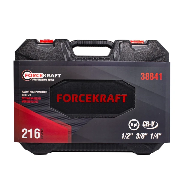 Набор инструментов 216пр. 1/4''3/8''1/2''(6гр, 12гр)