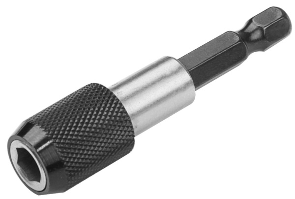 Держатель вставок (бит) 1/4" 60 мм с фиксатором для шуруповерта TOLSEN TT77863