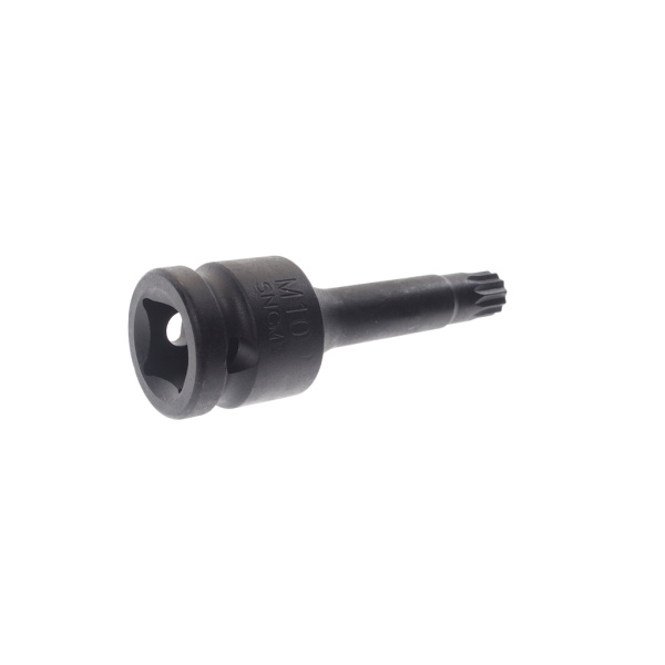 Головка торцевая ударная JTC-447710 (1/2", SPLINE, M10, L=78 мм)