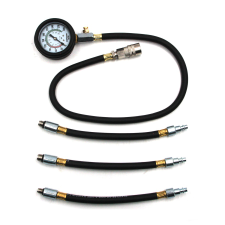 Компрессометр бензиновый с гибкими шлангами Car-Tool CT-N0114
