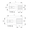 Licota P3009 Головка торцевая spline 3/8" 9 мм