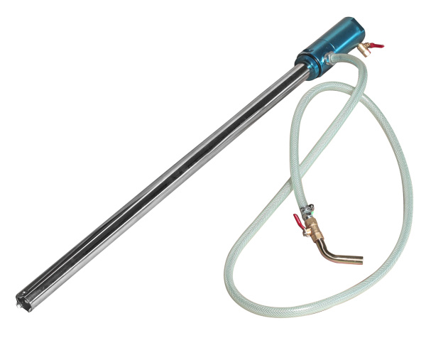 Насос бочковый пневматический JTC-4876 (30-100PSI, 7 л/мин., шланг 1/2", вязкость масла 0-120)